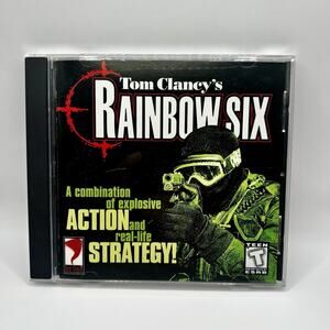 Tom Clancy's Rainbow Six (PC, 1998) Red Storm VG